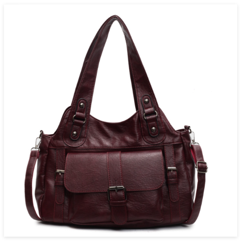 Vintage Elegantie Tote Tas – Comfort en Functionaliteit