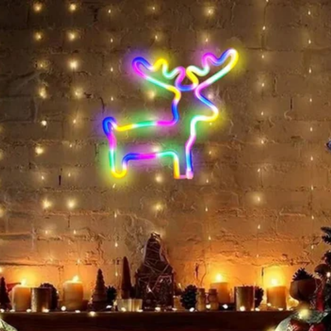 Kerstboom Neon Sign