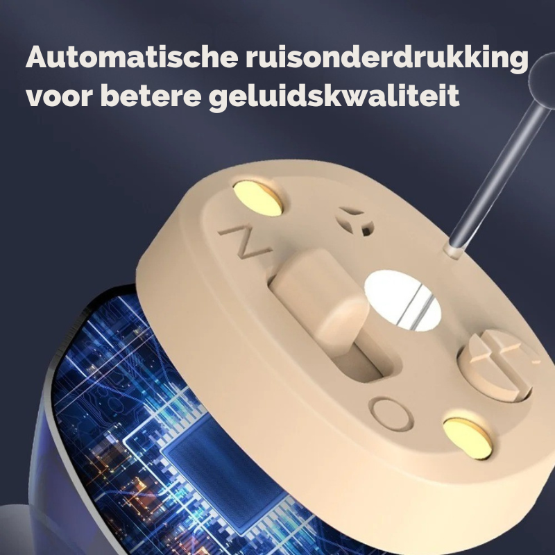Comfortabel & Onzichtbaar Hoortoestel