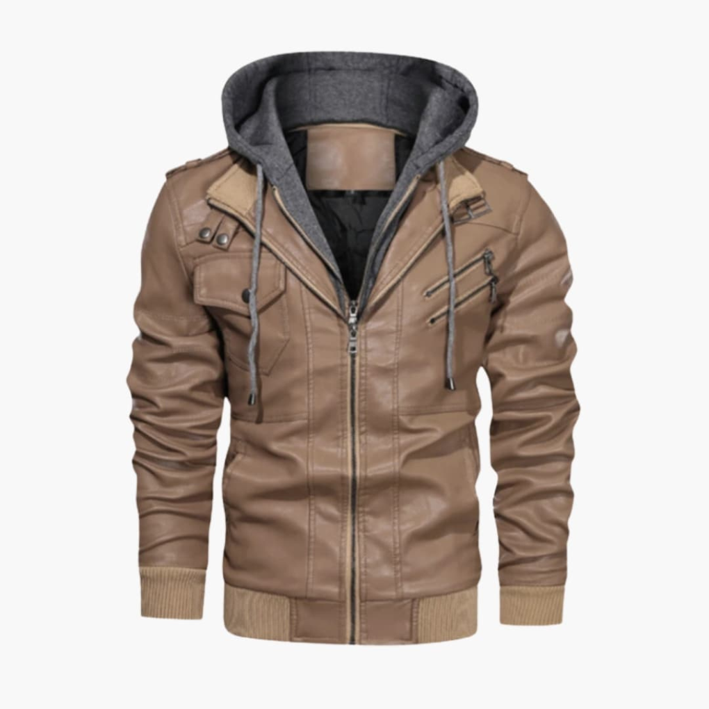 Heren Hooded Jacket met Meerdere Zakjes