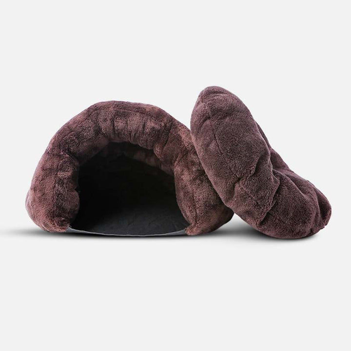 Kalmerend Grot Hondenbed - CozyCave Retreat