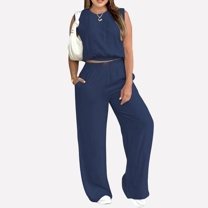 Dames tweedelige dagelijkse outfit