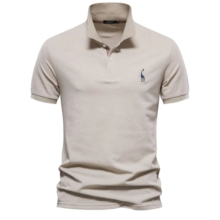 Klassiek Heren Polo met Borduurwerk