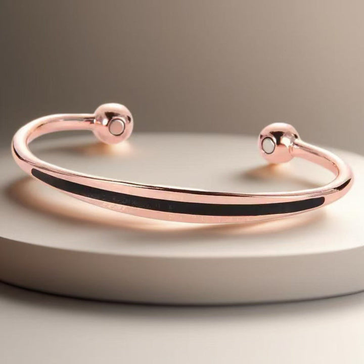Simple And Elegant Adjustable Bronze-toned Bracelet