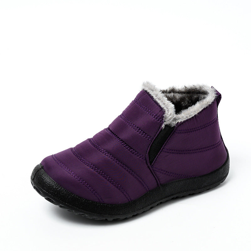Waterdichte snowboots om in te stappen, voor dames en heren
