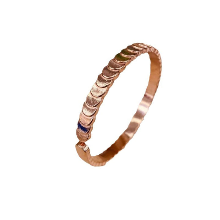 High-end Stepped Bracelet Shimmering Bangle For Women