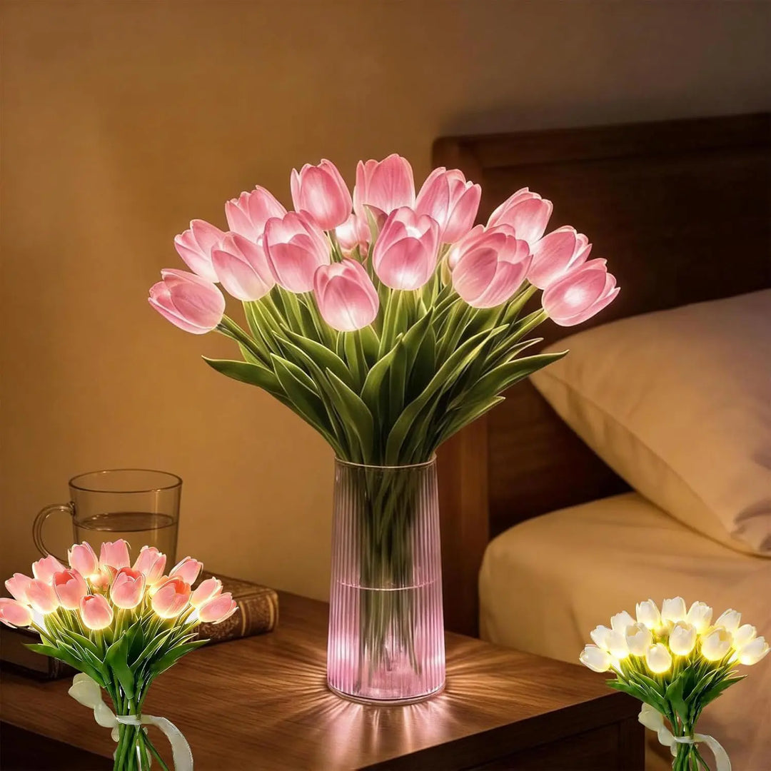 Gezellige LED-bloemlamp voor warme sfeerverlichting