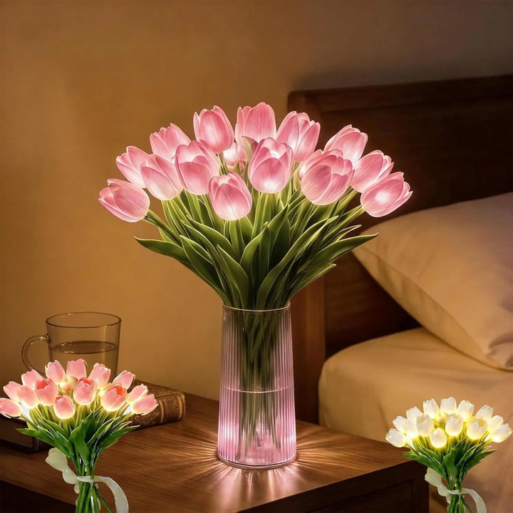 Gezellige LED-bloemlamp voor warme sfeerverlichting