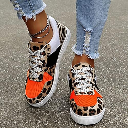 Comfortabele Panterprint Damesschoenen