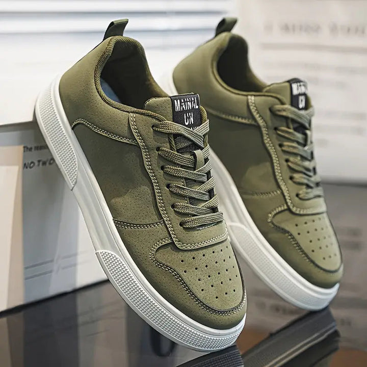 Heren wandelschoenen van suède met comfortabele zool en stijl - Marco