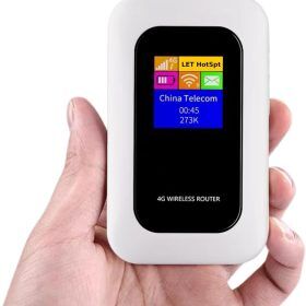 RoamWave 5G Draagbare WiFi Hotspot Voor Reizen Of Thuisgebruik