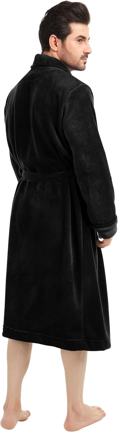 Comfortabele Heren Fleece Badjas - Harry