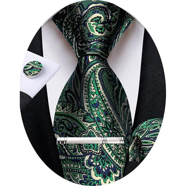 Herenset met paisleystropdas – edele accessoires voor bruiloften & evenementen