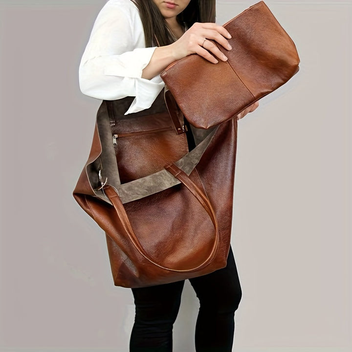 Elegante Zachte Tote Tas – Praktisch en Modieus