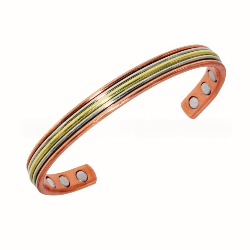 Red Copper Solid Magnet Bracelet