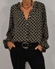 Damesblouse met V-hals - Zara