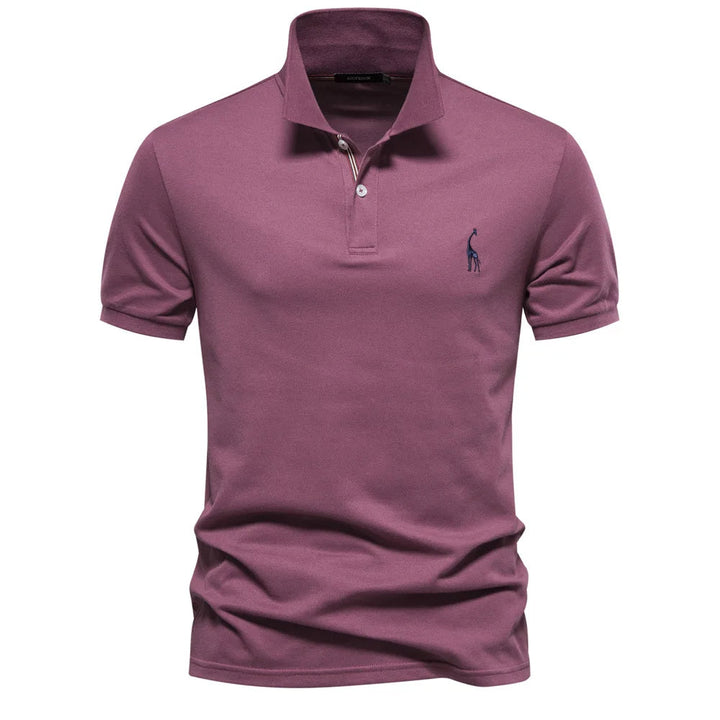 Klassiek Heren Polo met Borduurwerk