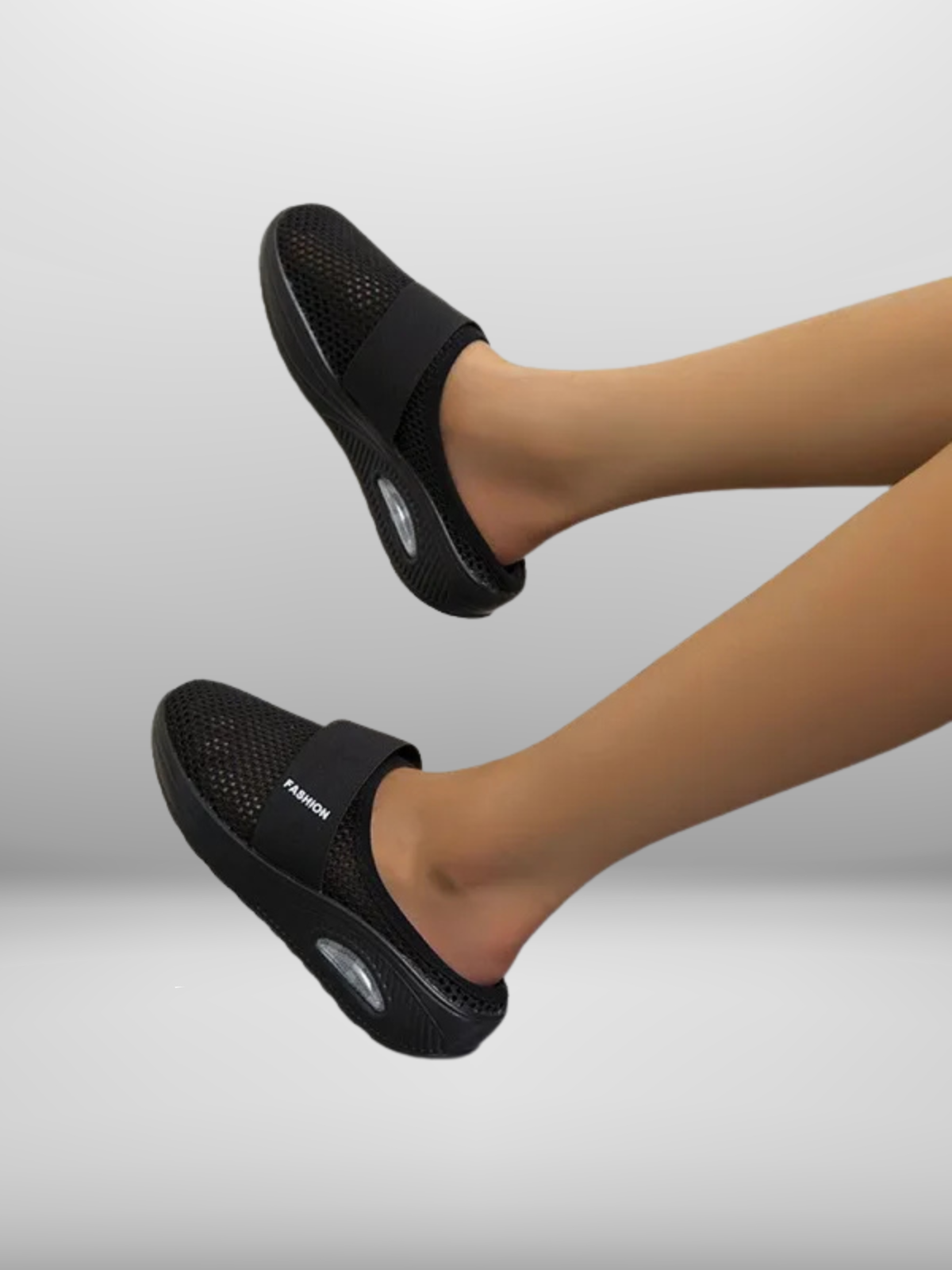 Miralyn – Orthopedische Slip-On Schoenen met Ademend Comfort en Stabiele Sleehak