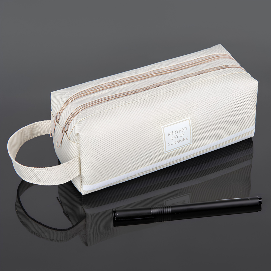 Canvas Dubbele Laag Stationery Box