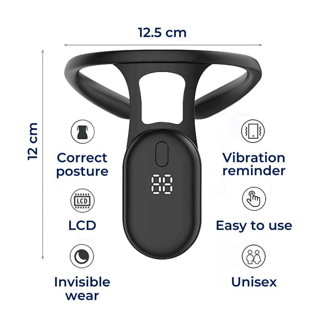 Vera houdingscorrector voor nek en rug met feedback in real time