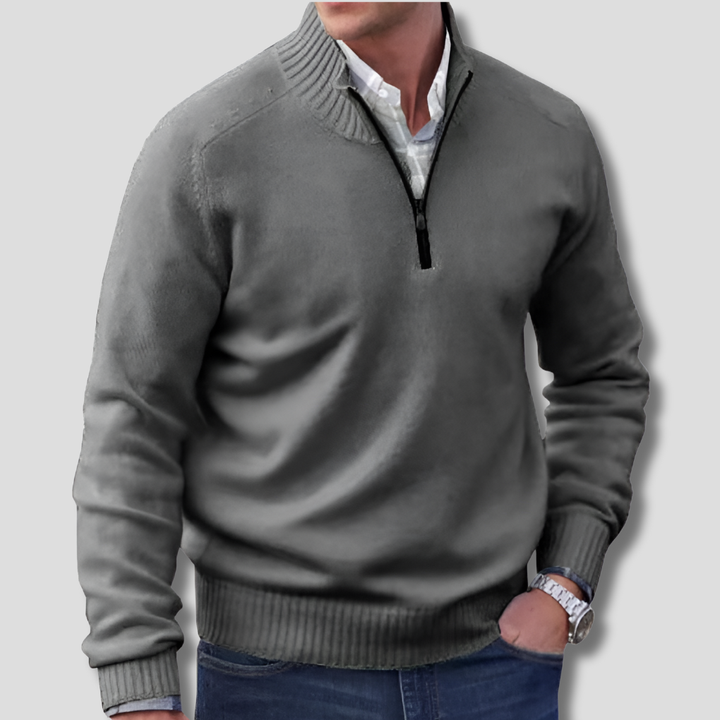 Heren Half-Zip Trui – Stijlvolle Laagoptie