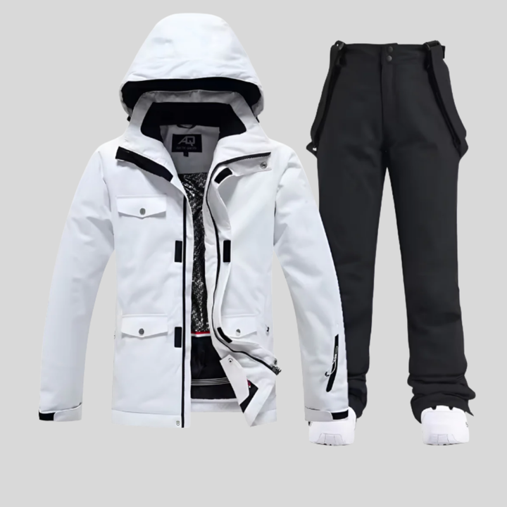 Dames ski-jas en -broekset, functionele winteroutfit