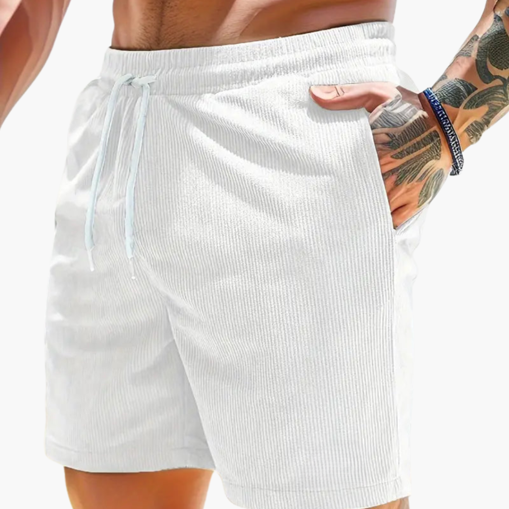 Heren Corduroy Shorts – comfortabel Zomerstijl