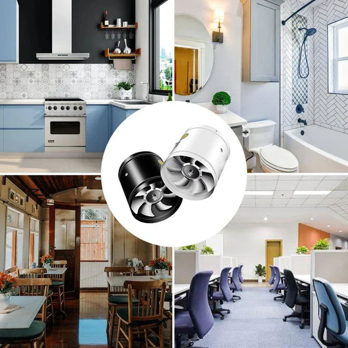 Krachtige en Stille Afzuigventilator