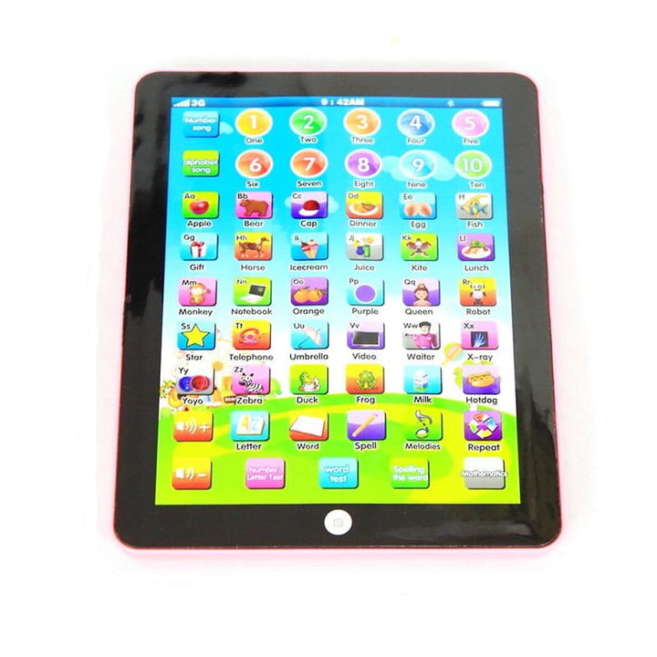 Interactieve Lerentablet voor Kinderen met Geluiden, Kleuren en Quizfunctie – 7,5 Inch