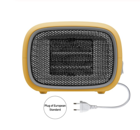 Mini keramisch kacheltje 500 W, warm binnen 3 seconden