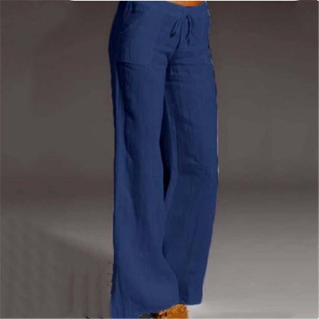 Comfortabel linnen broek dames- Julie