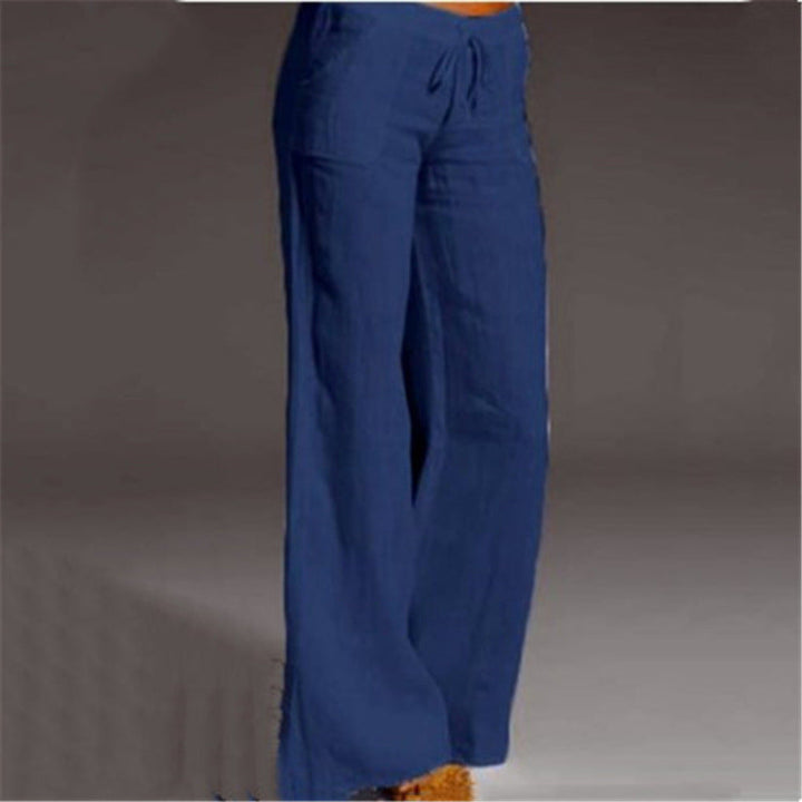 Comfortabel linnen broek dames- Julie