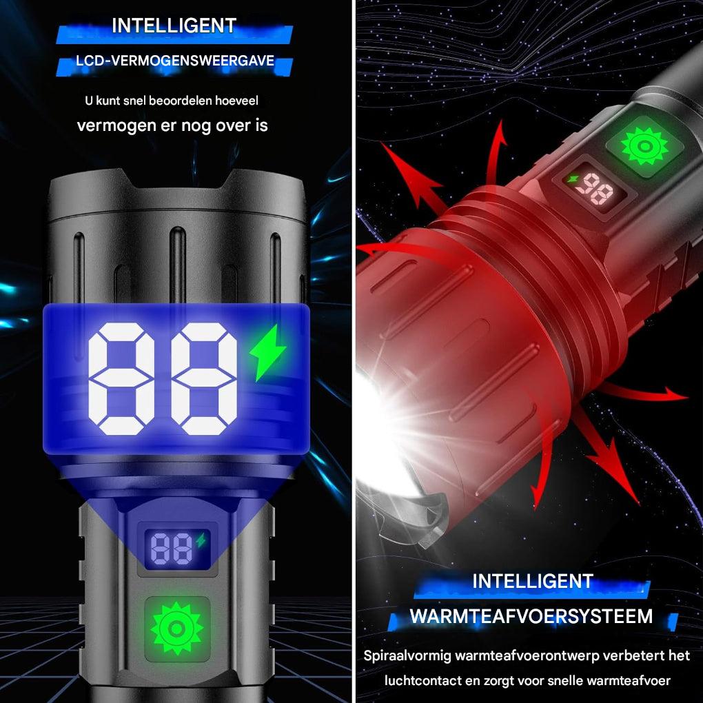 100000 lumen zaklamp