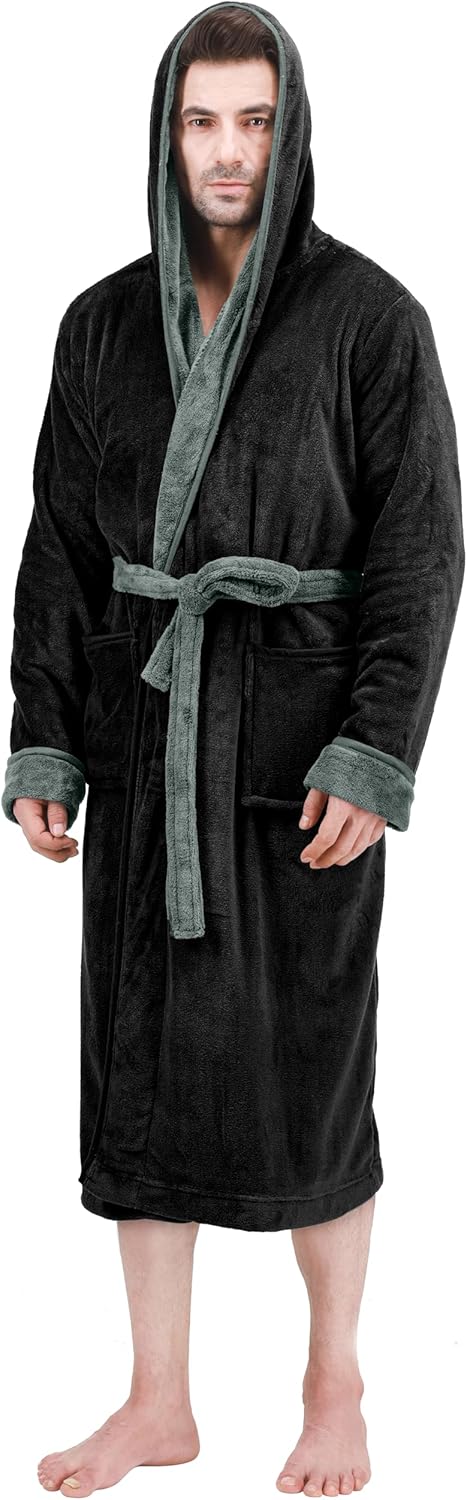 Comfortabele Heren Fleece Badjas - Harry