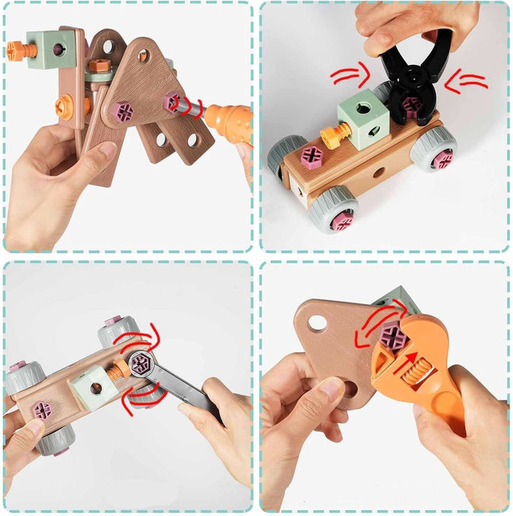 BUILDMASTER – Gereedschapsset voor creatieve kinderen vanaf 3 jaar