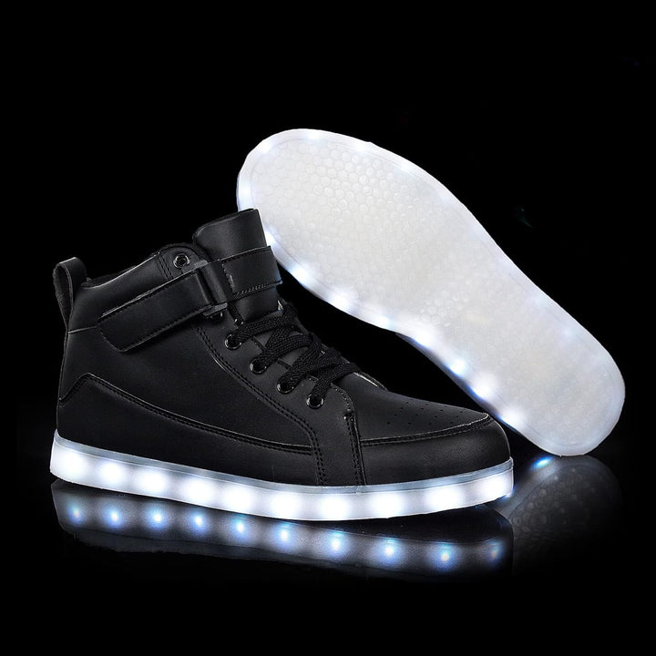 Trendy LED Sneakers met Oplaadbare Verlichting - LumaBoost