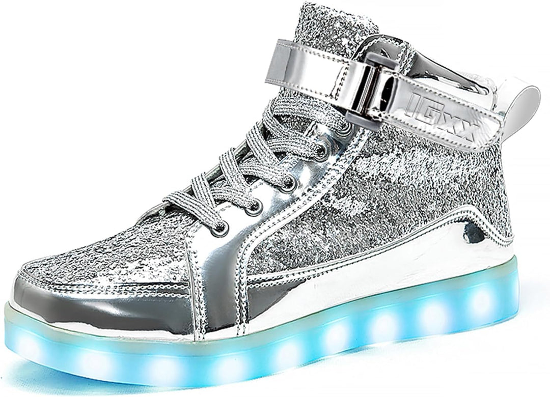 Trendy LED Sneakers met Oplaadbare Verlichting - LumaBoost