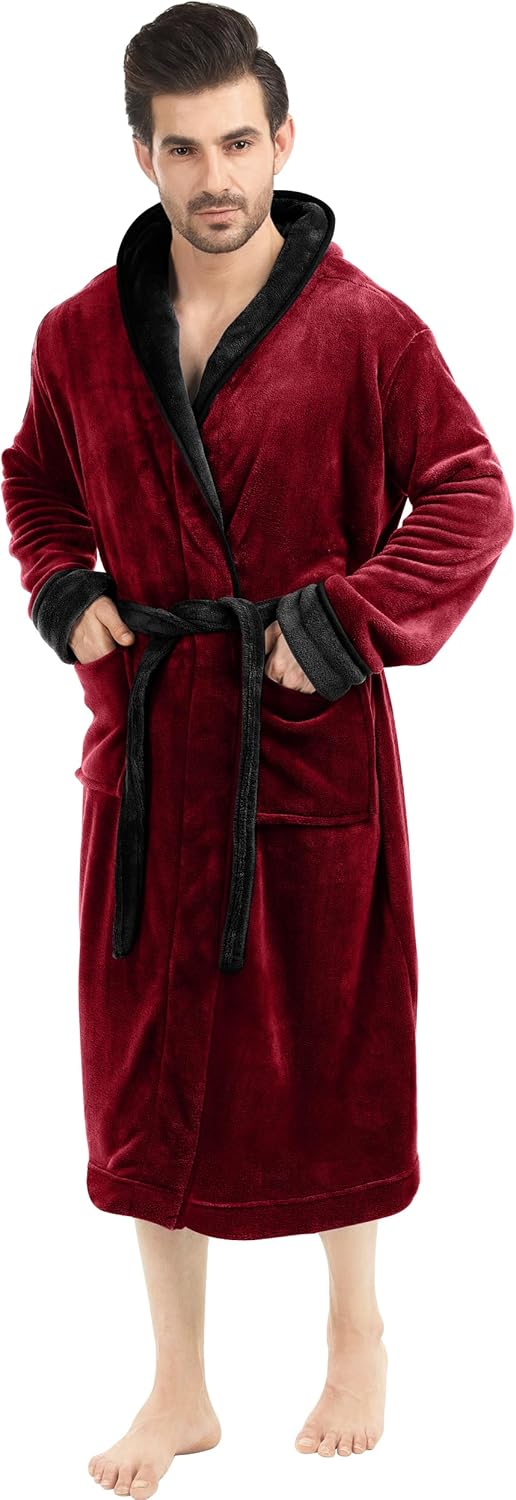 Comfortabele Heren Fleece Badjas - Harry