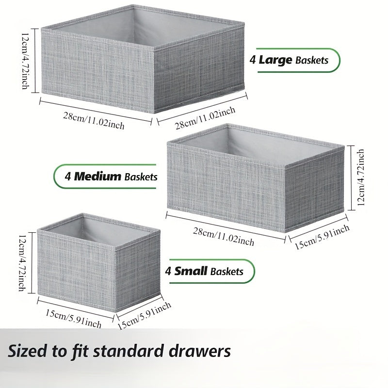 OrganizePro Set van 12 Ladeorganizers – Efficiënt en Compact