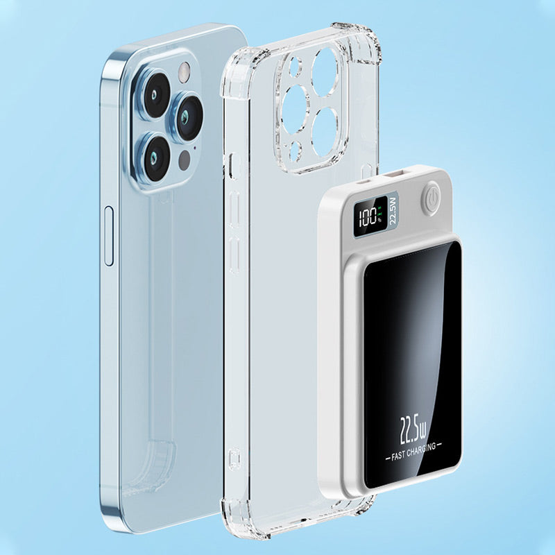 Powerbank 20000 mAh | 22,5 W snelladen & 15 W draadloos Qi-opladen