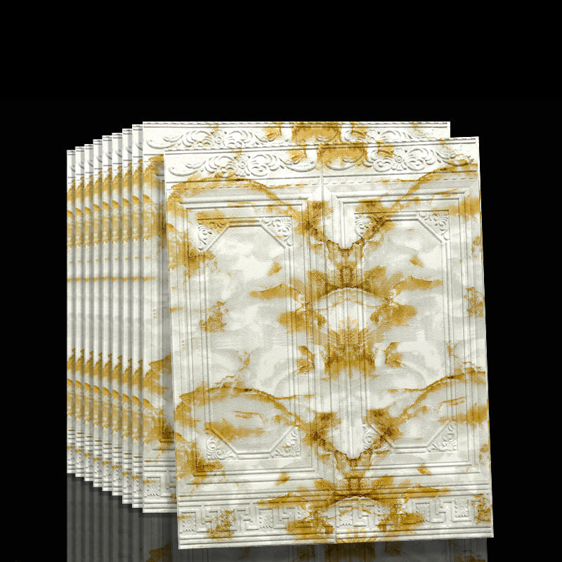 Waterdichte 3D wandbekleding, hedendaags, zelfklevend, voor binnenmuren