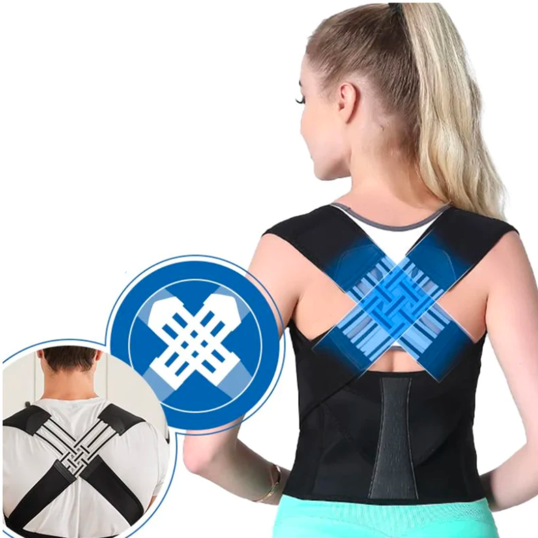 Houdingcorrector voor de rug — directe verlichting & zelfverzekerde houding