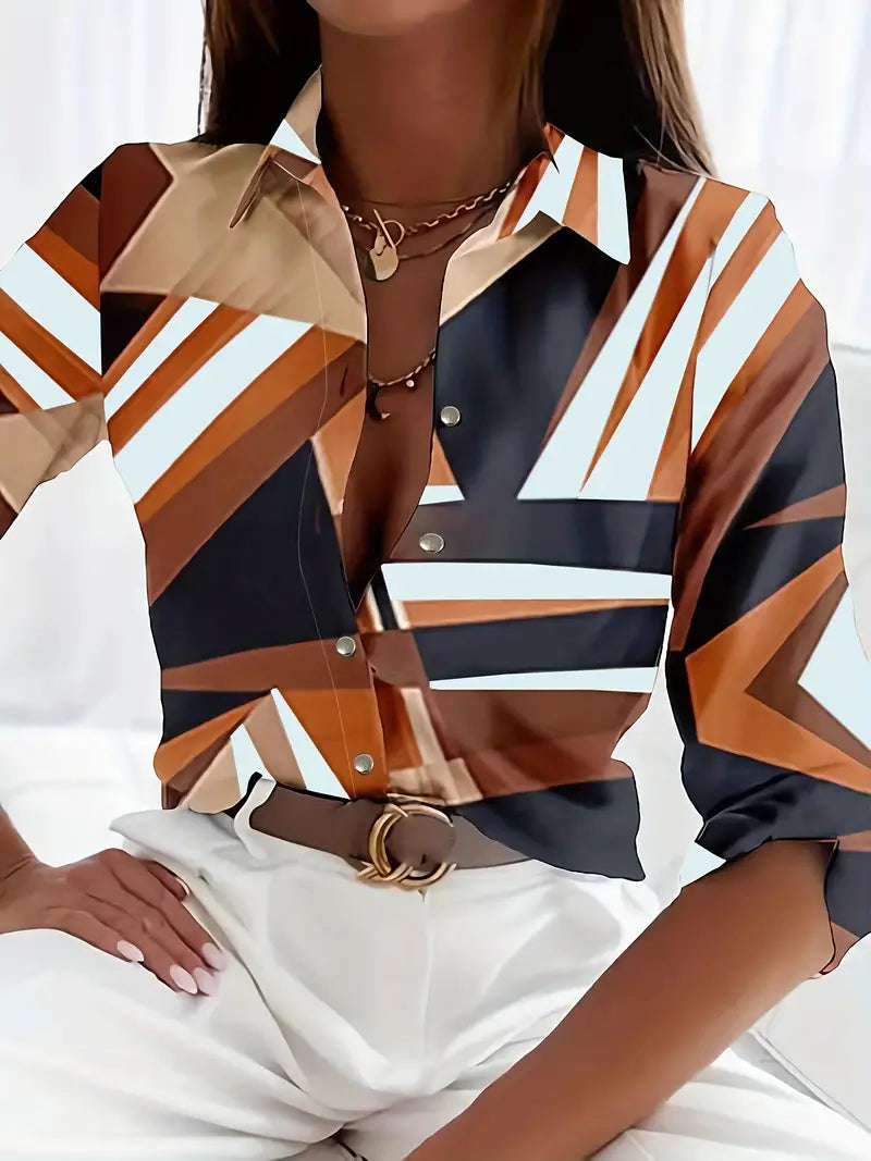 Elegante Damesblouse – Stijlvolle Look voor Dagelijks Gebruik