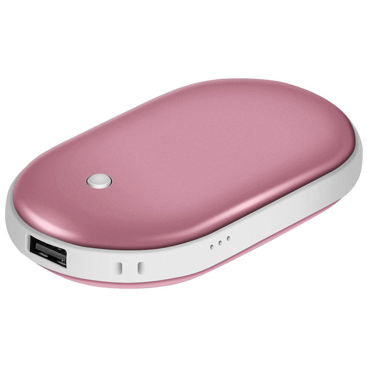 Handwarmer met powerbank van 5000 mAh, aan twee kanten warm