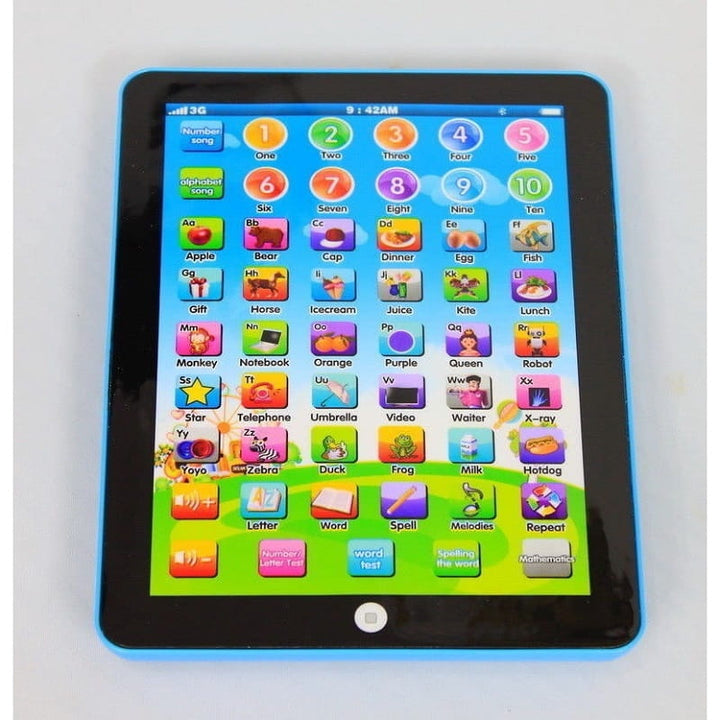 Interactieve Lerentablet voor Kinderen met Geluiden, Kleuren en Quizfunctie – 7,5 Inch