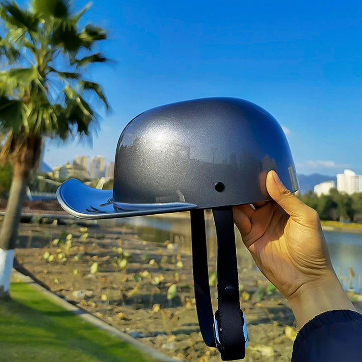 Motorhelm in Petvorm - DOT Goedgekeurd