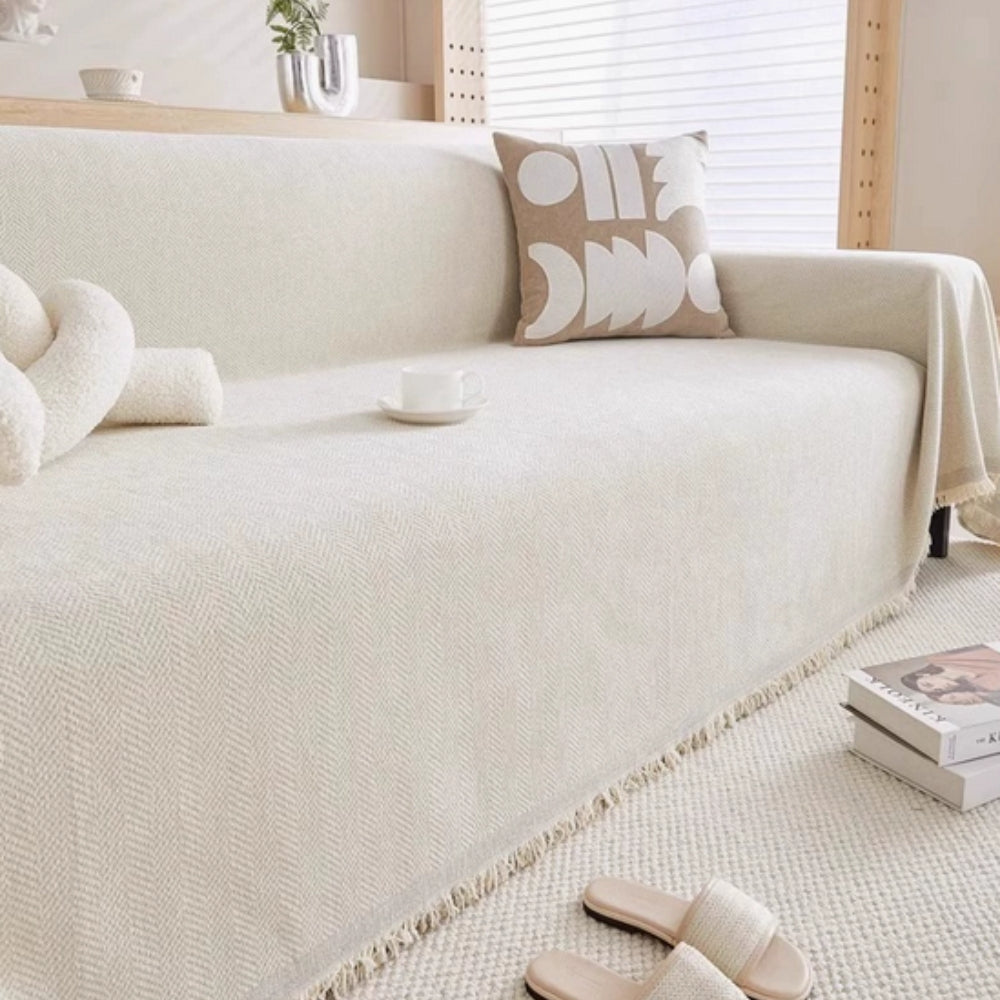 waterbestendige Sofa Hoes met Modern Chenille Design