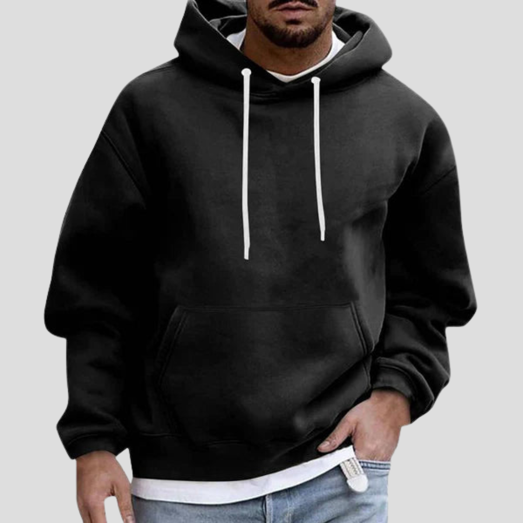 Herenhoodie met zakken