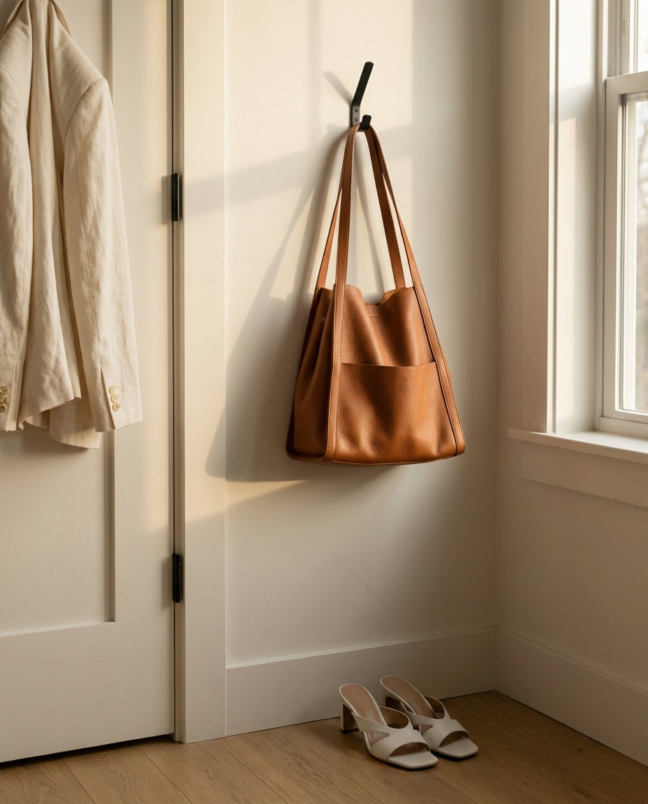 De Carlow leren tas