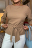 Daria™ | Stijlvolle Strik Taille Top